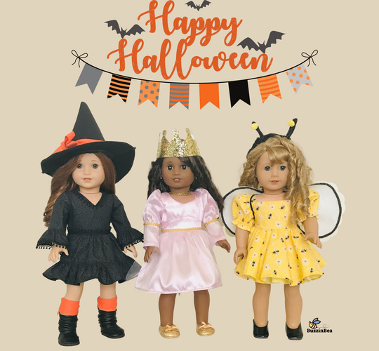 Halloween Costume Ideas for your 18-inch Dolls