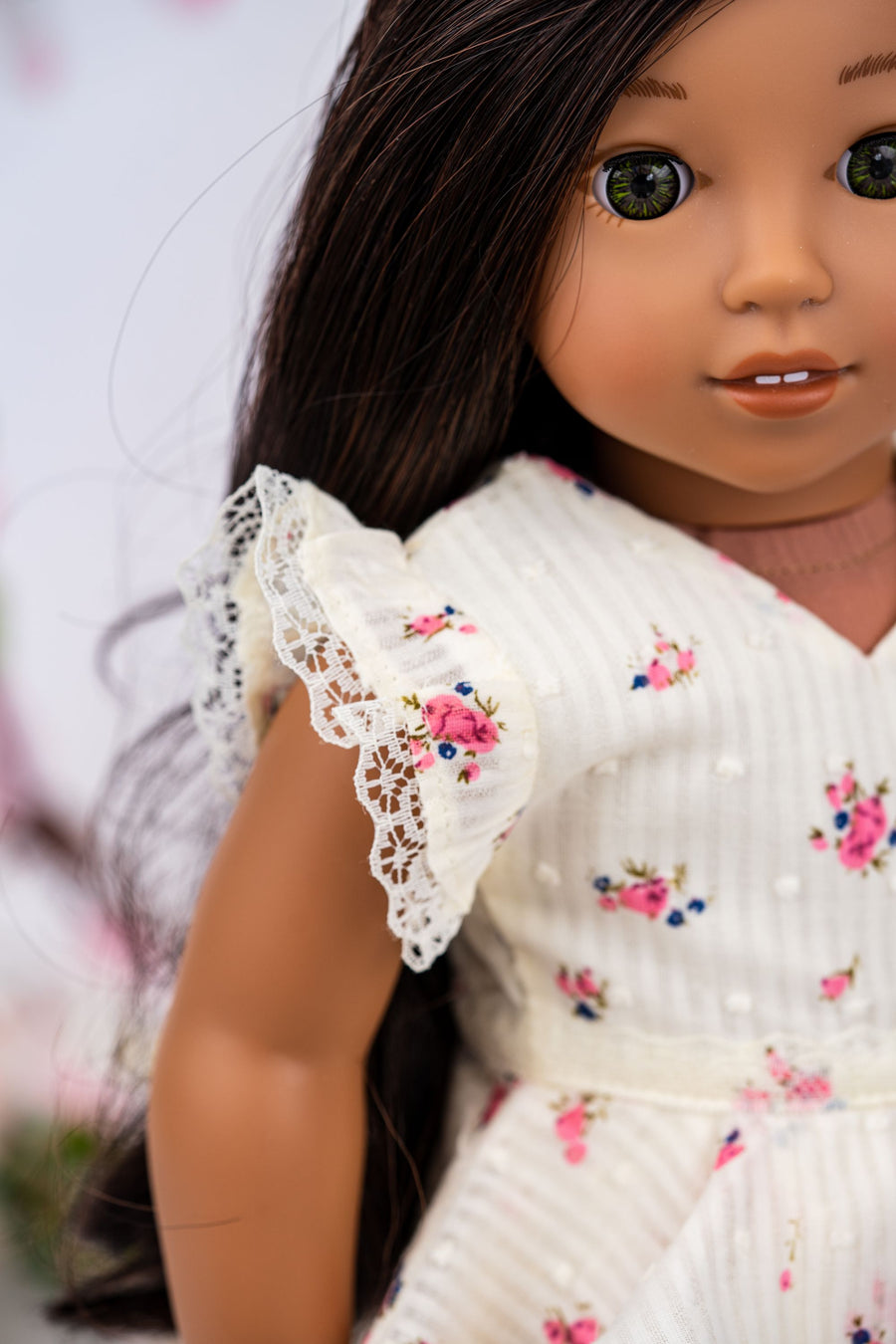 Layered Dress for 18-inch Dolls PDF Sewing Pattern